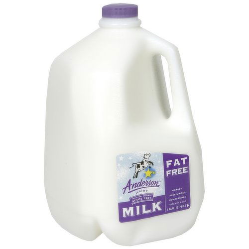 Anderson Fat Free Milk